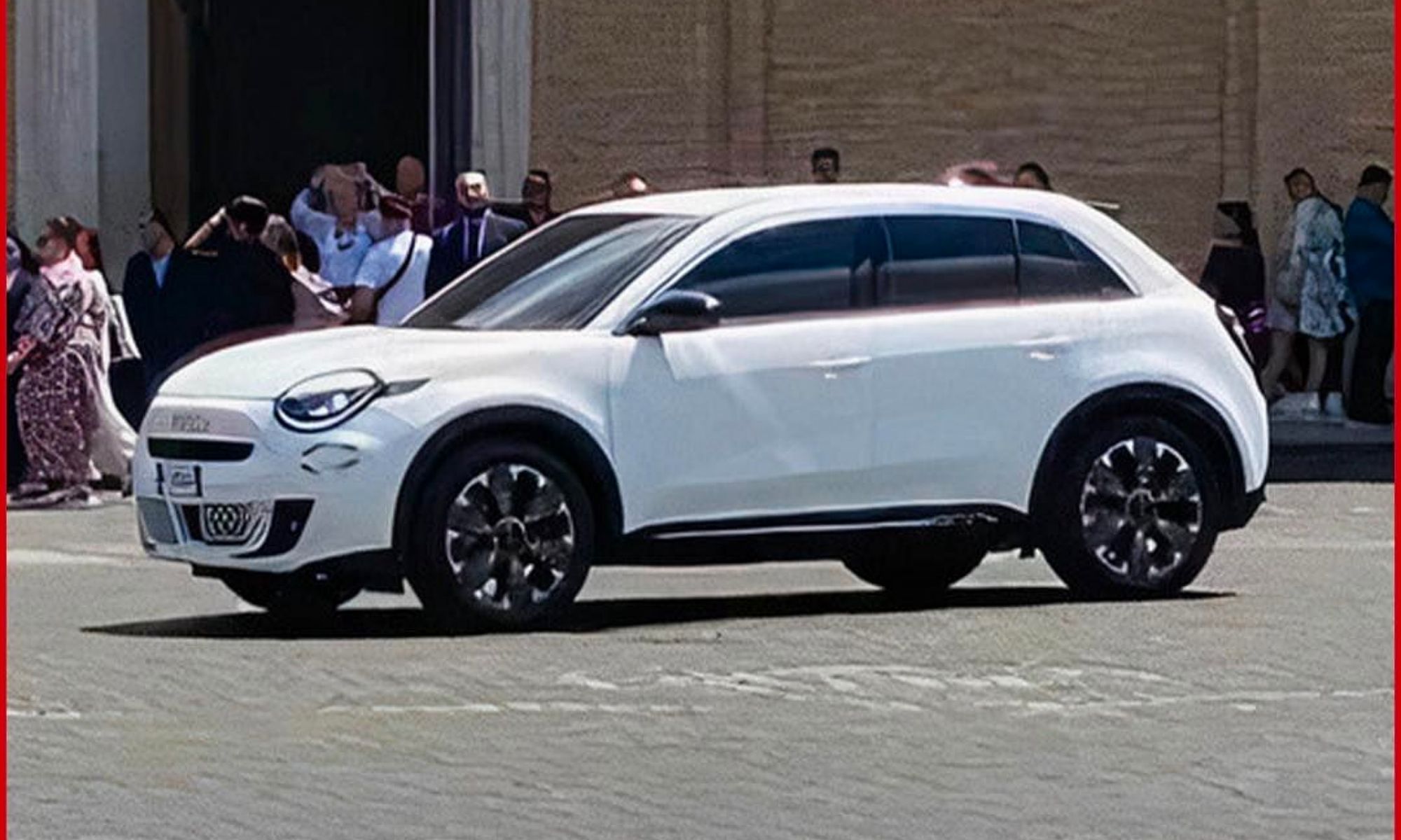 Hace uso de los rasgos del FIAT 500 en una carrocería de tipo SUV./ Foto: GM.