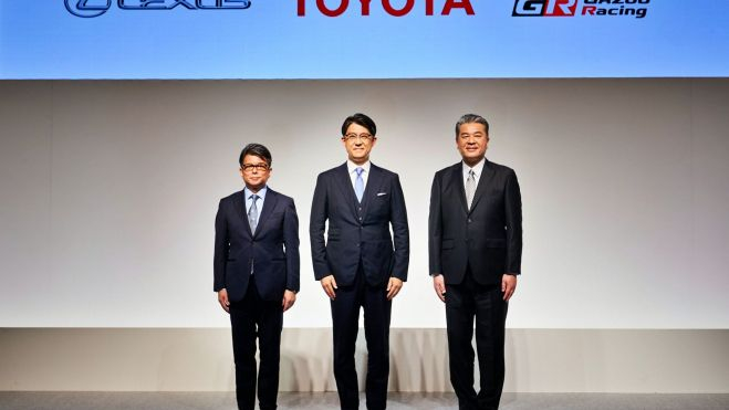 máximos responsables de Toyota. máximos responsables de Toyota.