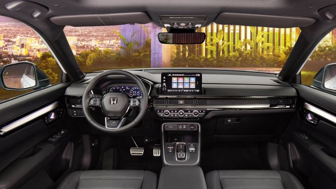 honda cr v suv hibrido enchufable interior3