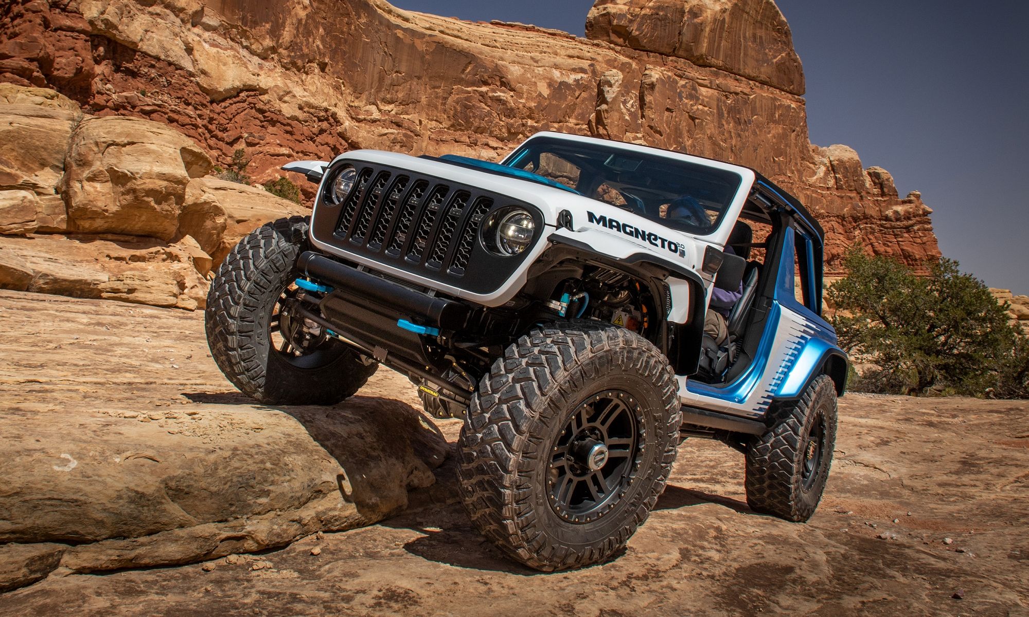 El Wrangler Magneto fue el primer adelanto de Jeep para la llegada de un modelo 100% eléctrico