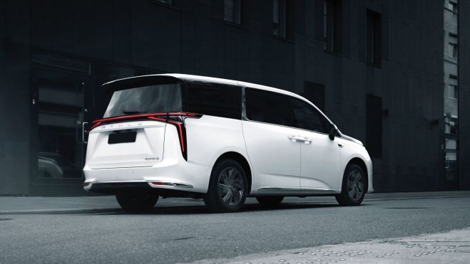 Maxus MIFA9 Trasera Maxus MIFA9 Trasera