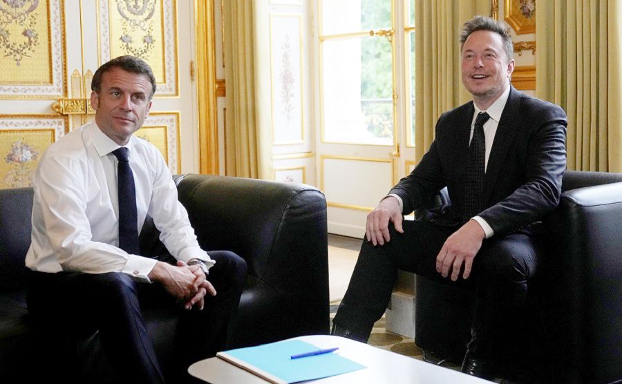 Elon Musk ha mantenido una importante reunión con Emmanuel Macron y otros miembros del Gobierno de Francia.