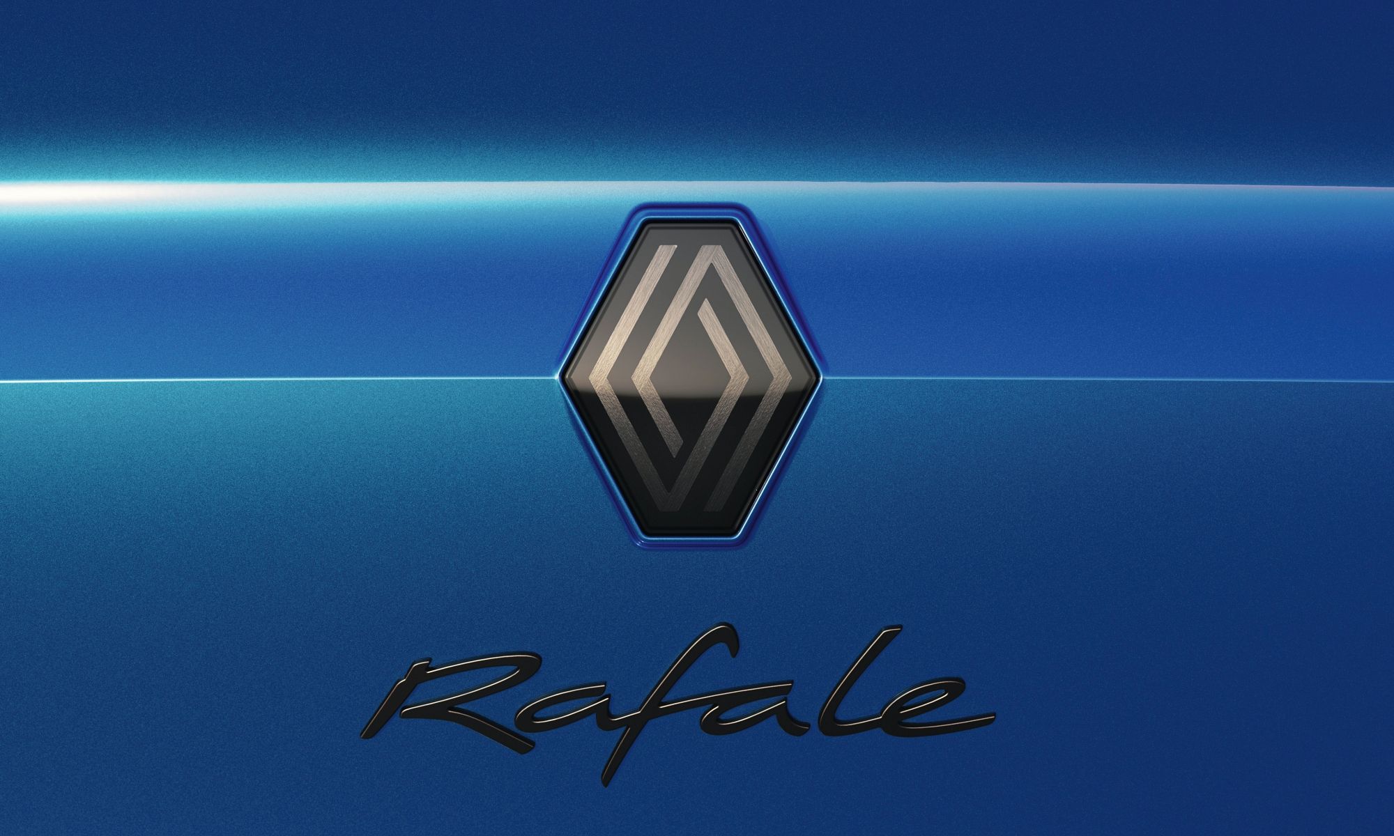Denominación del modelo bajo el logo de Renault, presumiblemente en la zaga del mismo. Denominación del modelo bajo el logo de Renault, presumiblemente en la zaga del mismo.