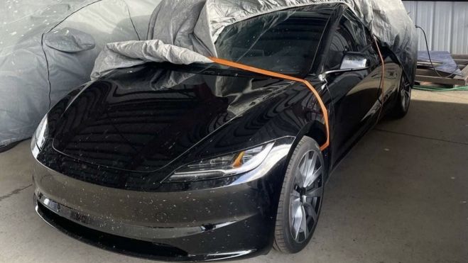 Tesla Model 3 2024 Delantera Tesla Model 3 2024 Delantera