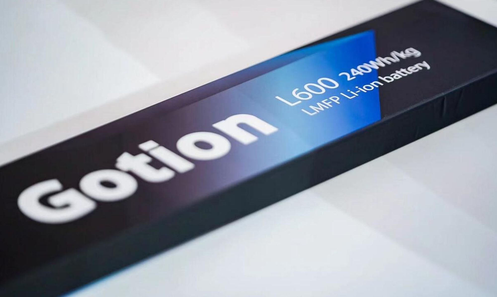 La nueva batería de Gotion se presenta con el nombre comercial de L600 LMFP.