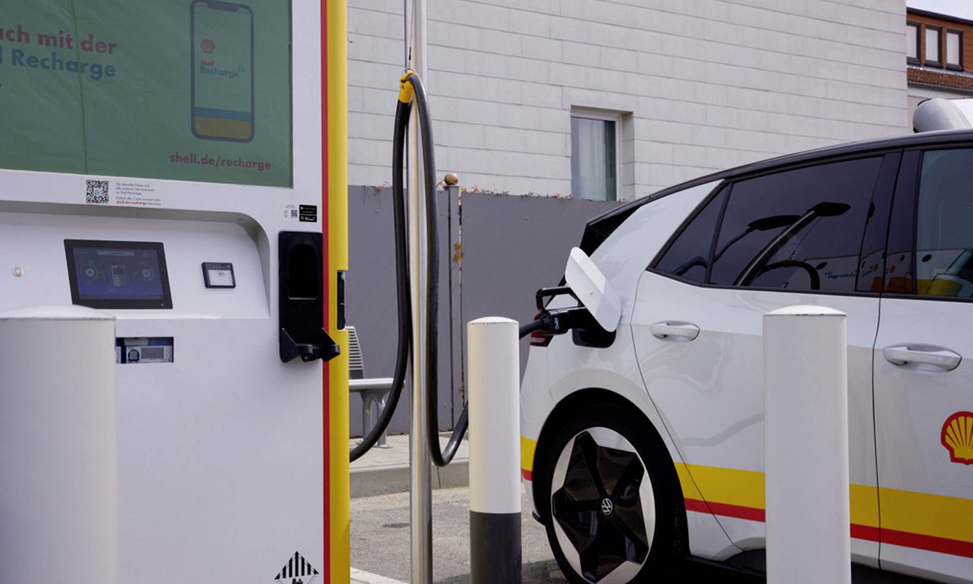 Los nuevos puntos de recarga rápida de Volkswagen y Shell ayudarán a expandir la red en toda Europa.