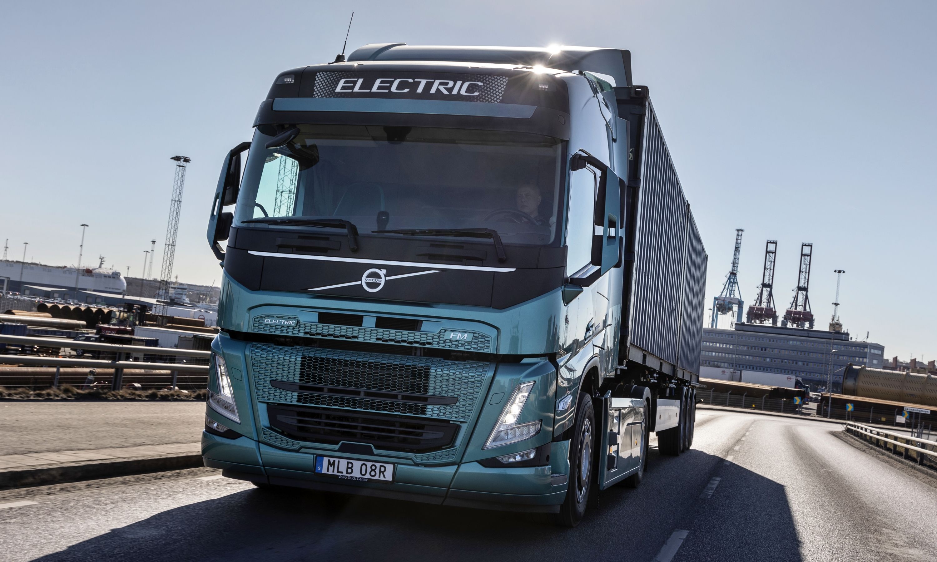 El Volvo FM Electric es uno de los dos camiones eléctricos más grandes de la marca.