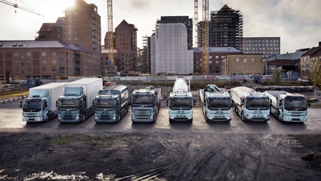 gama camiones eléctricos Volvo