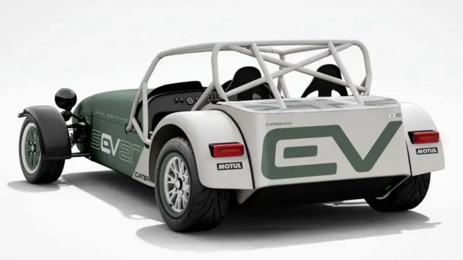 Caterham Seven Electric Trasera Caterham Seven Electric Trasera