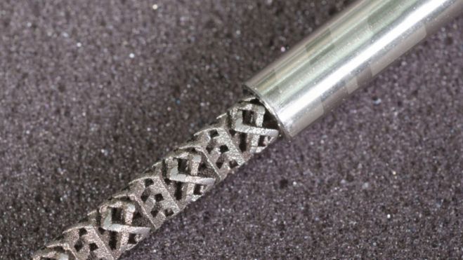 Detalle de la estructura interna del catalizador. Detalle de la estructura interna del catalizador.