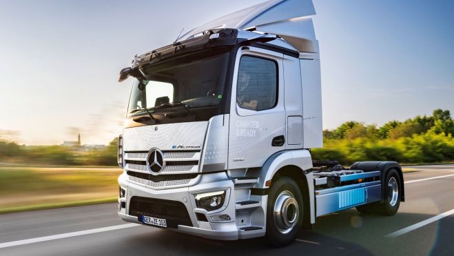 Mercedes Benz eActros 300 ruta