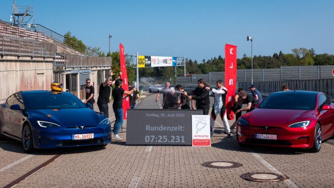 Récord Nurburgring Tesla Model S