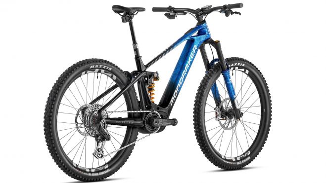 bicicleta electrica Mondraker Crafty Carbon Unlimited Electric Blue interior3