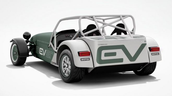 Caterham Seven Electric Trasera Caterham Seven Electric Trasera