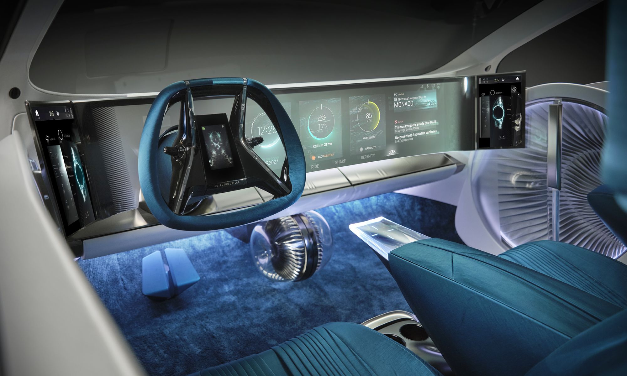 DS muestra un primer diseño de lo que serán sus futuros coches eléctricos a partir del 2030.