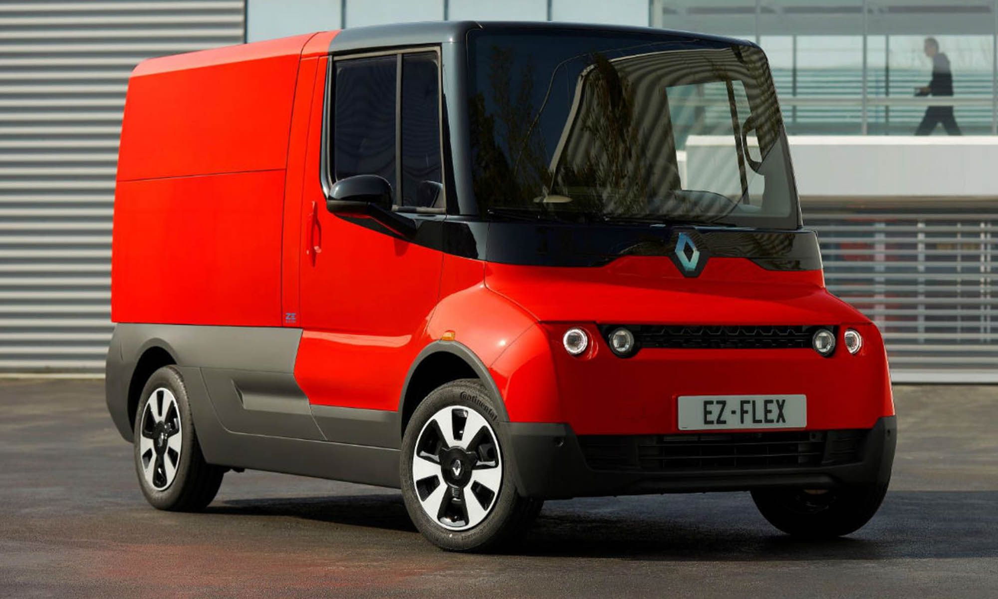 La nueva furgoneta eléctrica de Renault se basará en una nueva plataforma flexible.