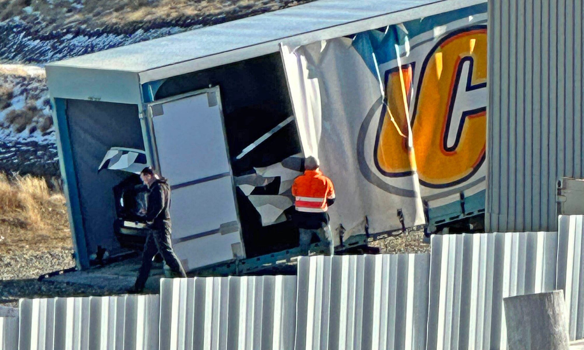 El maletero delantero de la Cybertruck ha quedado al descubierto por primera vez.