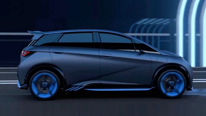 BYD Dolphin Sport Lateral BYD Dolphin Sport Lateral