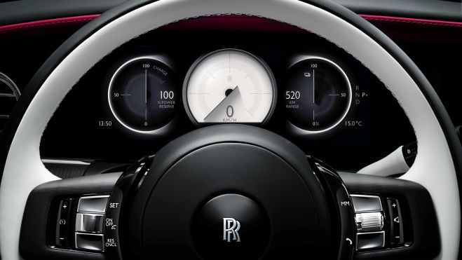 Rolls Royce Spectre interior