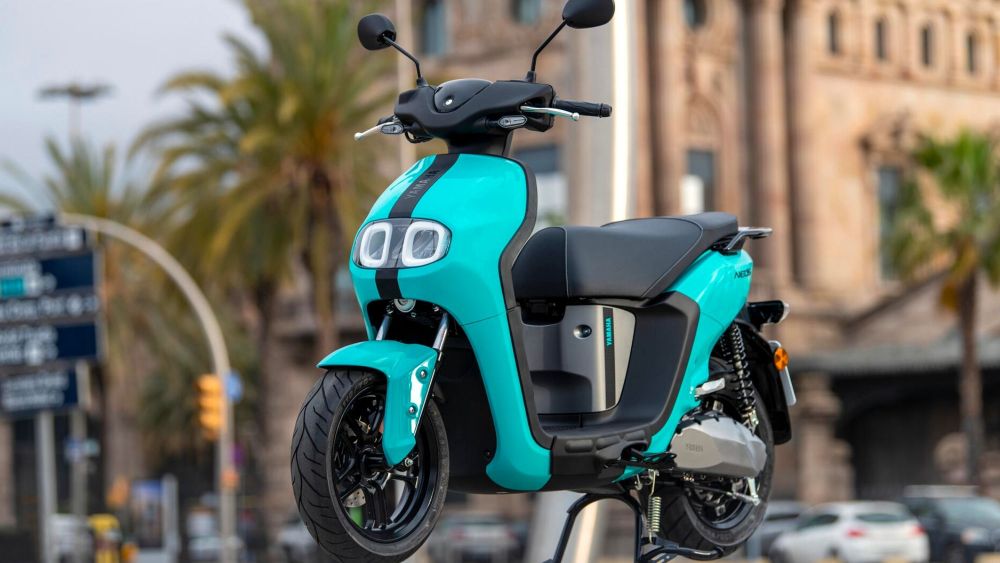 Es el primer scooter eléctrico de la marca fabricado en gran serie.