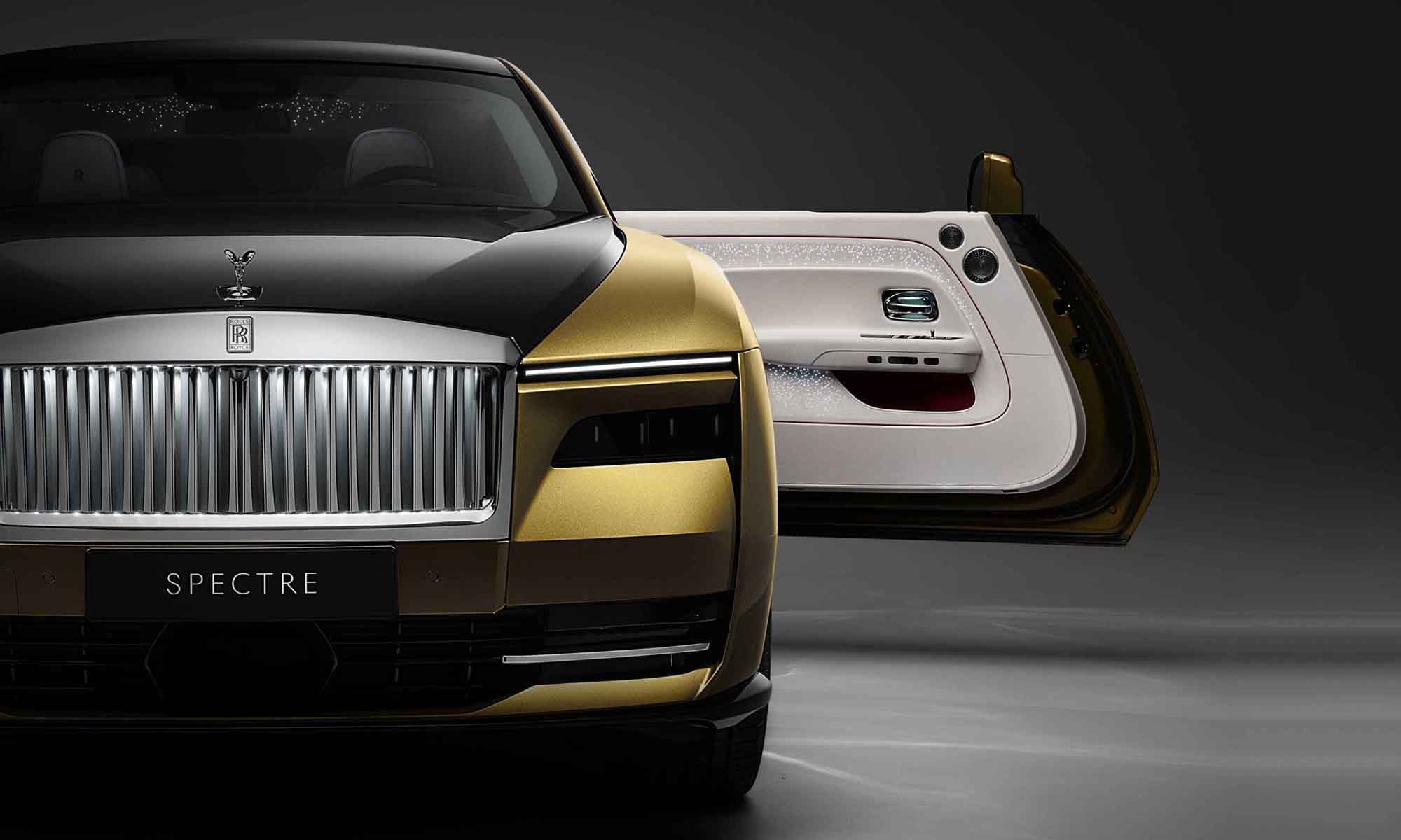 El Rolls-Royce Spectre se presenta para muchos como un destacado objeto de especulación.
