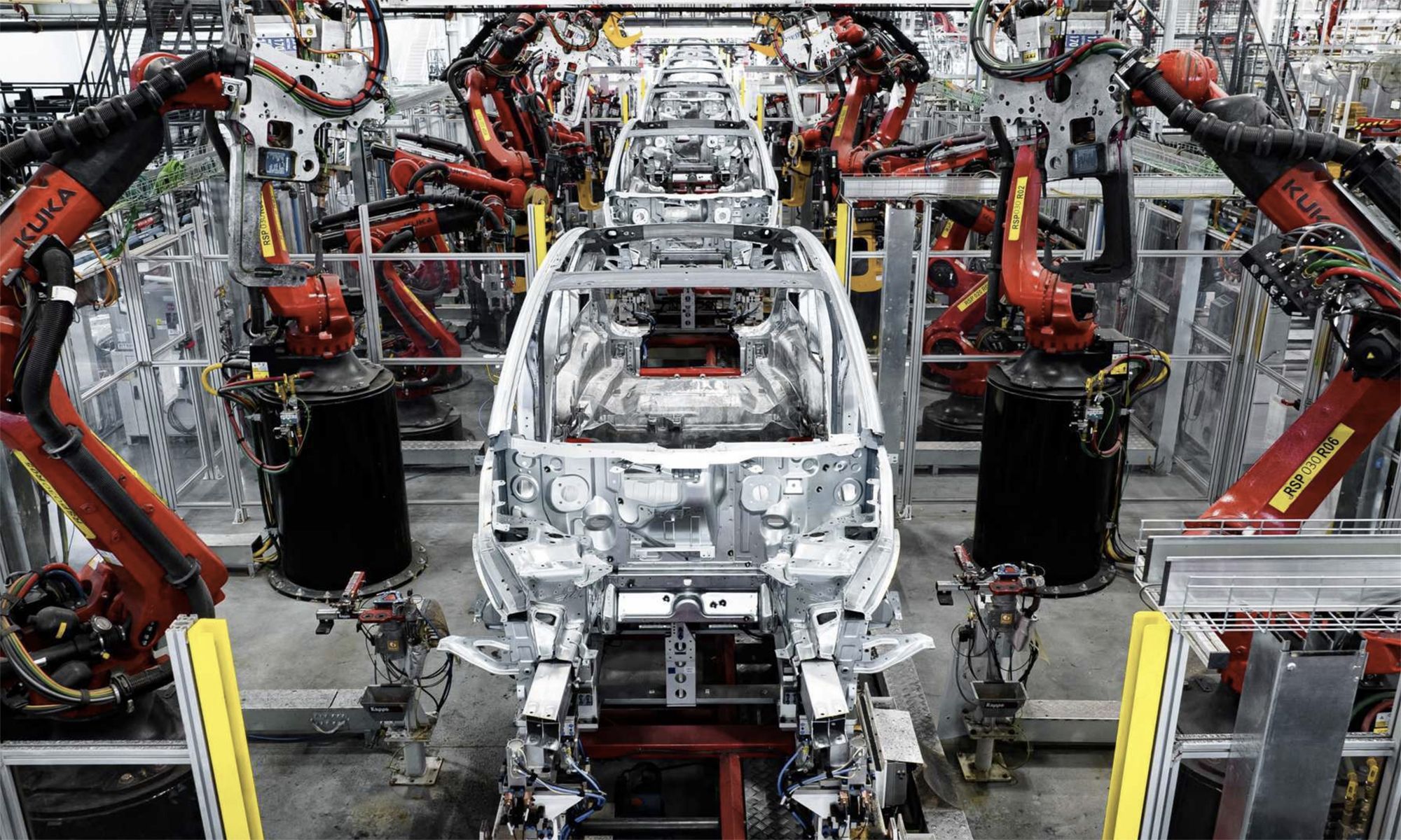 El Tesla Cybertruck sigue con su proceso de optimización en la cadena de montaje.