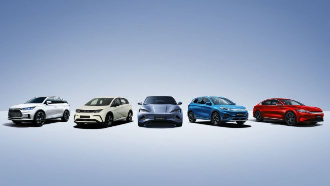 Gama de coches eléctricos de BYD. Gama de coches eléctricos de BYD.