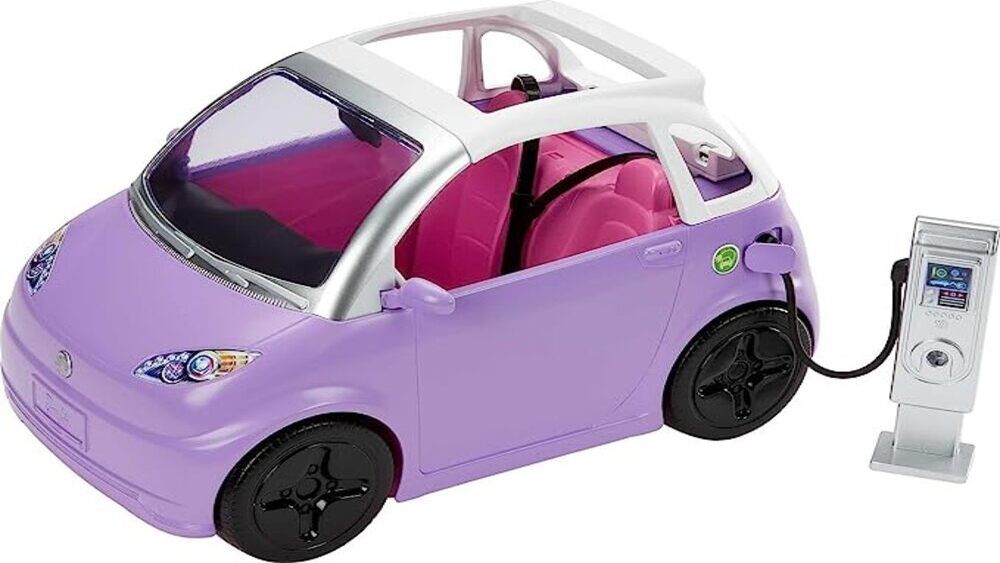 Sí, hay un coche eléctrico de juguete de Barbie y es un regalo bestial para  los fans de la película