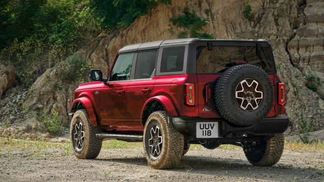 Ford Bronco rojo 09 Ford Bronco rojo 09