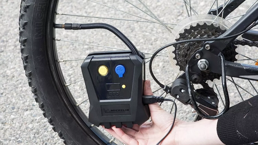 compresor aire michelin en bicicleta compresor aire michelin en bicicleta