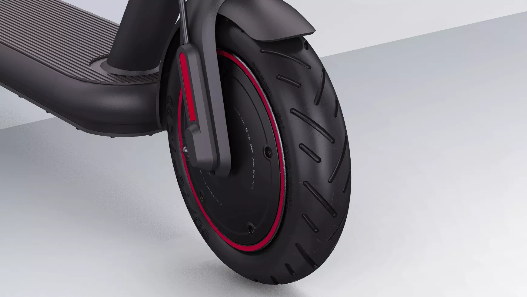 Las ruedas de este modelo Pro del patinete de Xiaomi vienen con tecnología antipinchazos tubeless, para no tener que preocuparse de inflarlos nunca más.