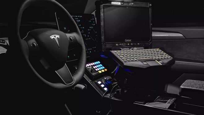 Tesla Model Y Unplugged Performance Interior