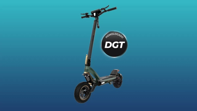 Bongo serie doble Z75 Patinete eléctrico con doble motor holomolagado DGT  Cecotec