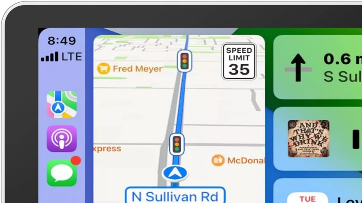 Con Android Auto o Apple Car en tu coche podrás aprovechar las ventajas de Google Maps, reproducir música en Spotify o leer las notificaciones en esta pantalla de 7 pulgadas.