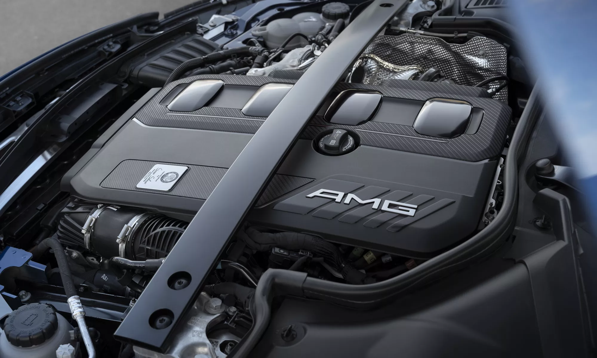 El V8 podría no volver a los nuevos AMG híbridos enchufables.