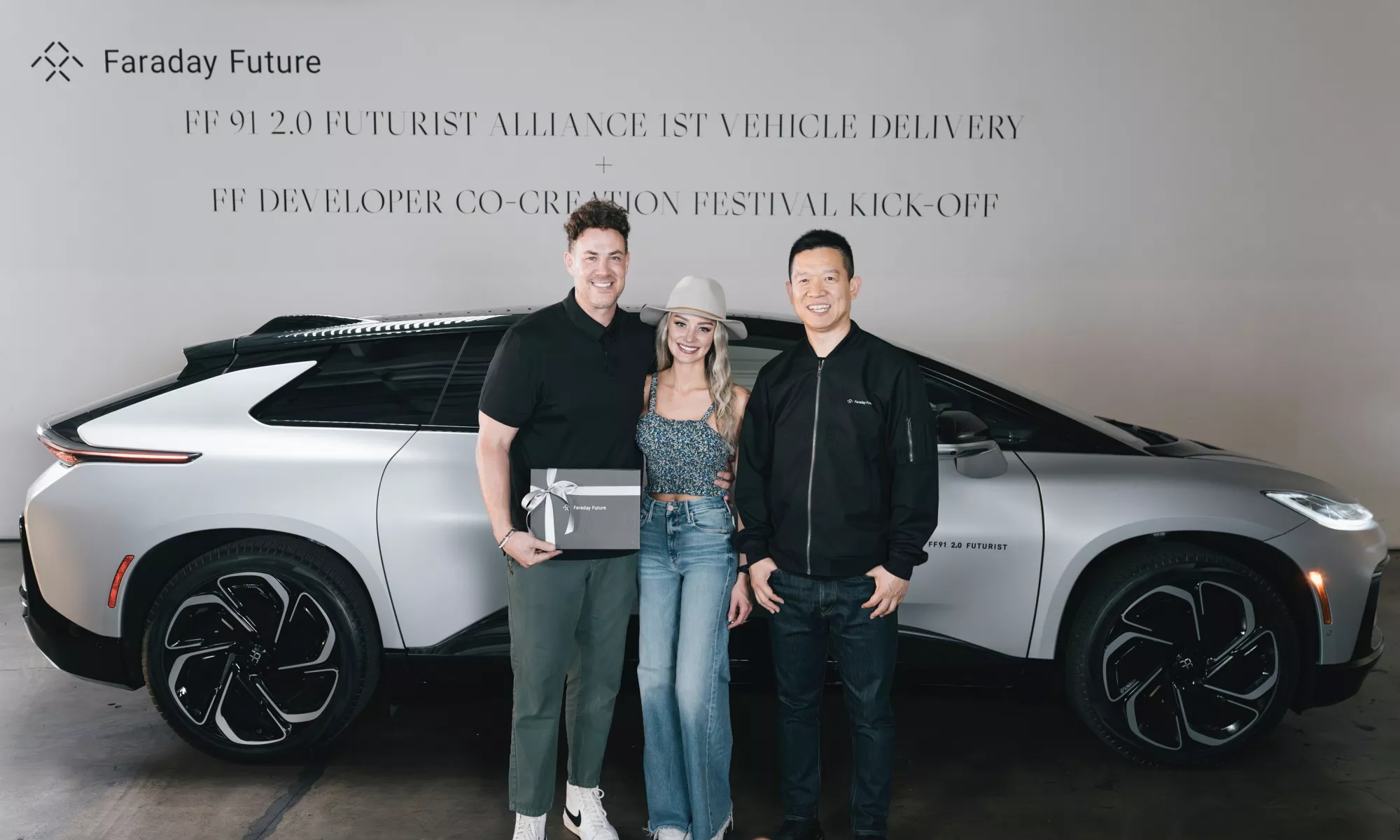 Faraday Future espera que esta sea la primera de muchas entregas en todo el mundo.