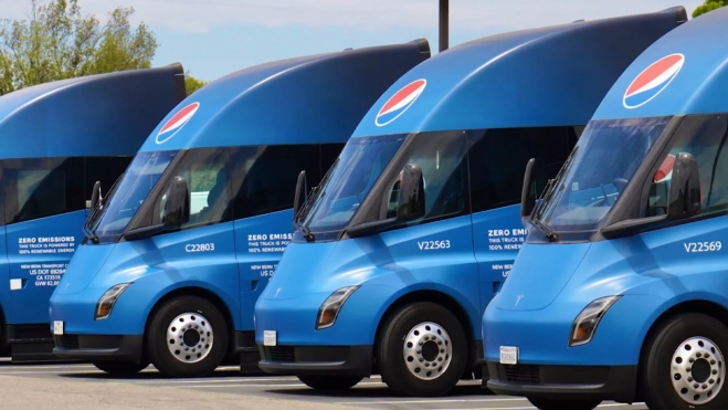 Tesla Semi Pepsi