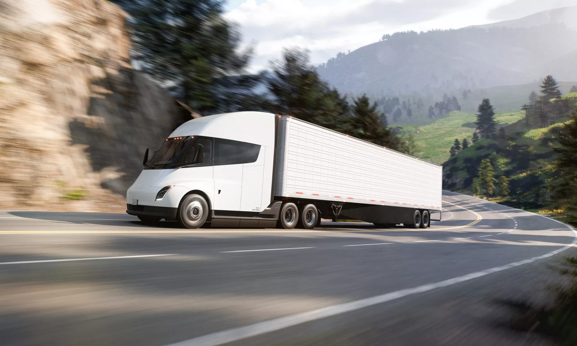 El Semi es un camión eléctrico llamado a revolucionar el transporte por carretera.
