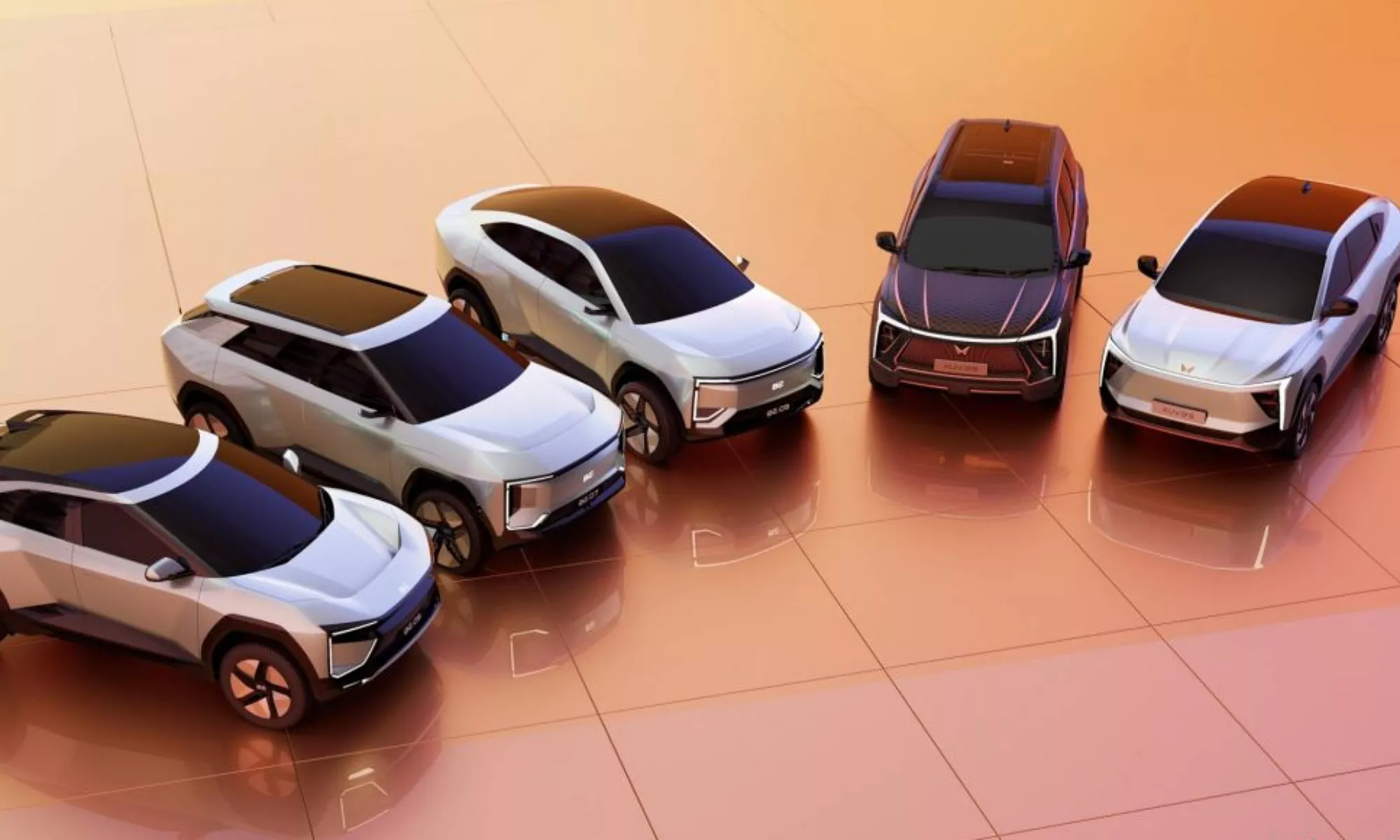 Mahindra ha propuesto cinco lanzamientos eléctricos basados en la tecnología de Volkswagen.