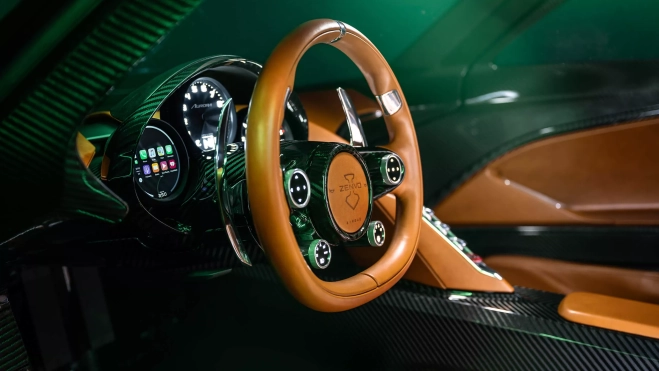 Zenvo Aurora Tur cockpit Zenvo Aurora Tur cockpit