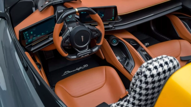 Pininfarina B95 Speedster Interior Pininfarina B95 Speedster Interior