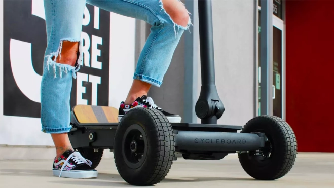 Coolride-patinete eléctrico de tres ruedas para adulto, Scooter compartido