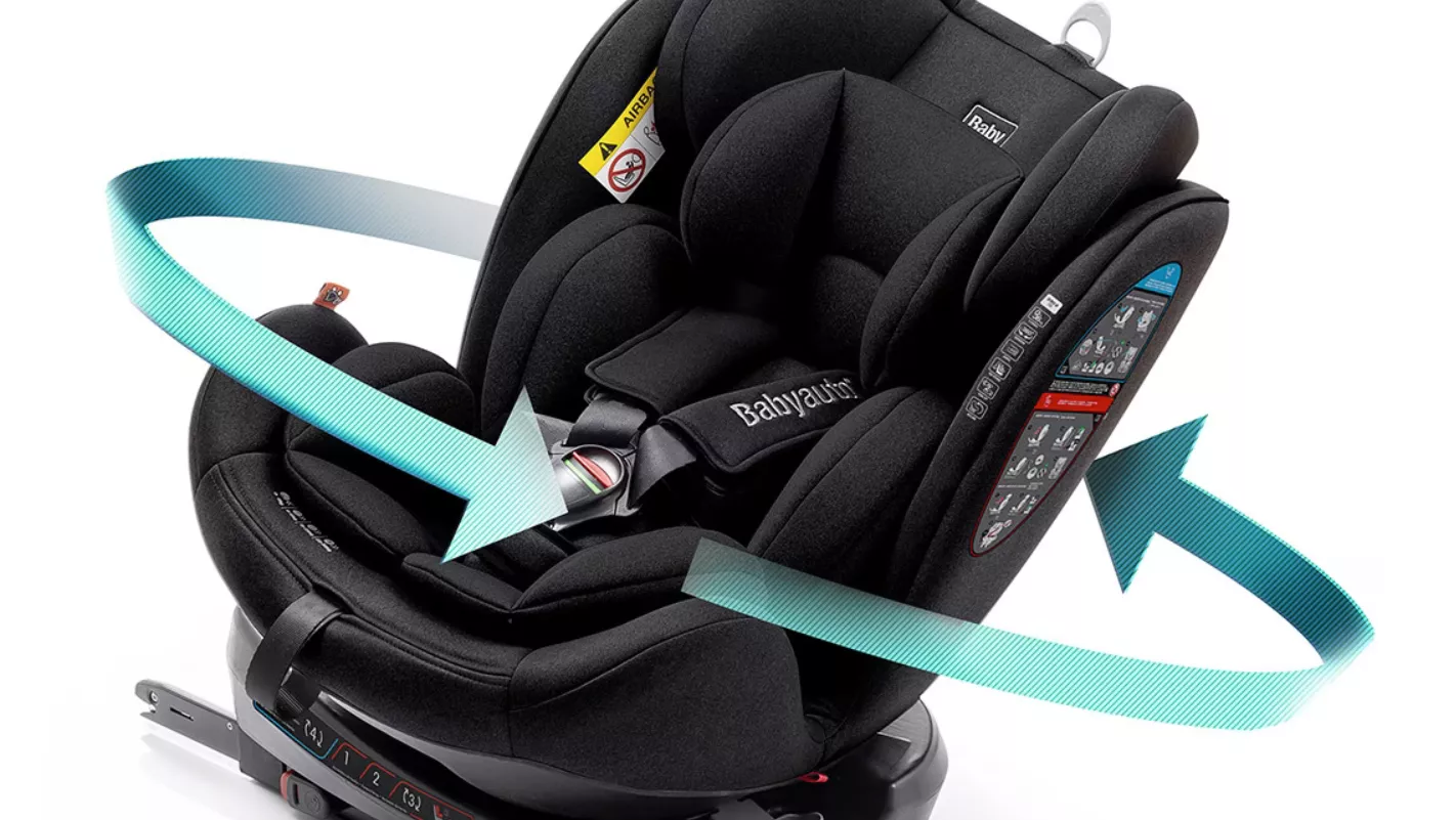 La silla Babify Onboard tiene un sistema de seguridad revolucionario, así como la posibilidad de colocarla en la orientación que desees.