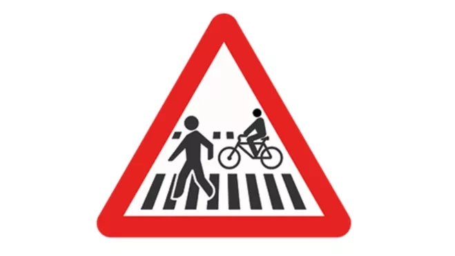 P 20c Paso para peatones y ciclistas
