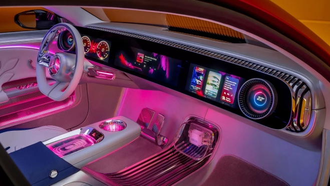 Mercedes CLA Concept Interior