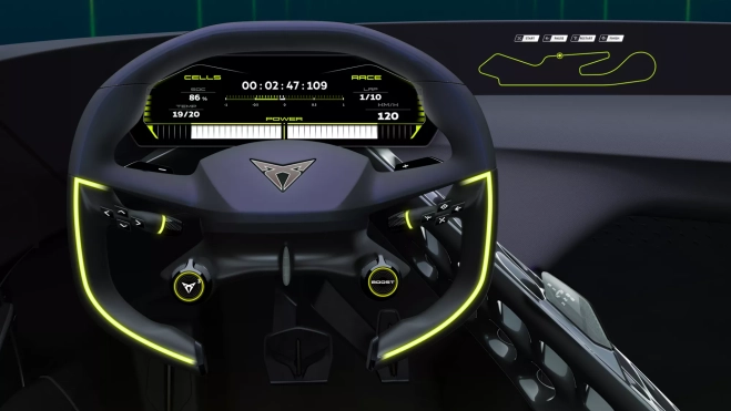 Cupra Dark Rebel Concept Interior