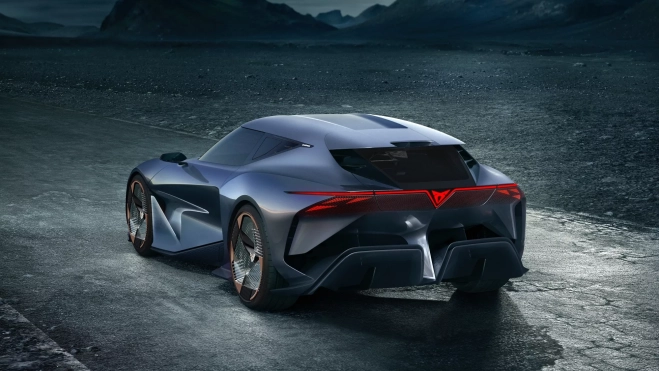 Cupra Dark Rebel Concept Trasera