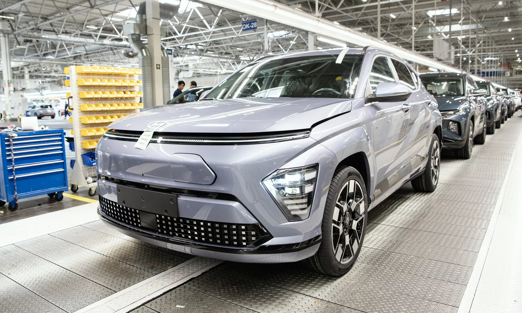 Hyundai cuenta con numerosas fábricas en todo el mundo, incluyendo Europa.