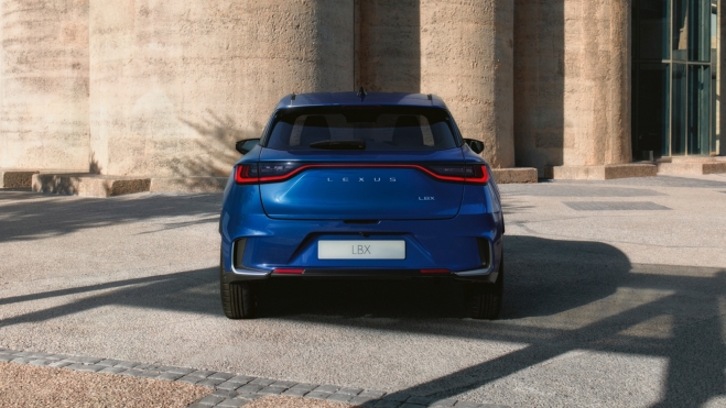 Lexus LBX Trasera Lexus LBX Trasera