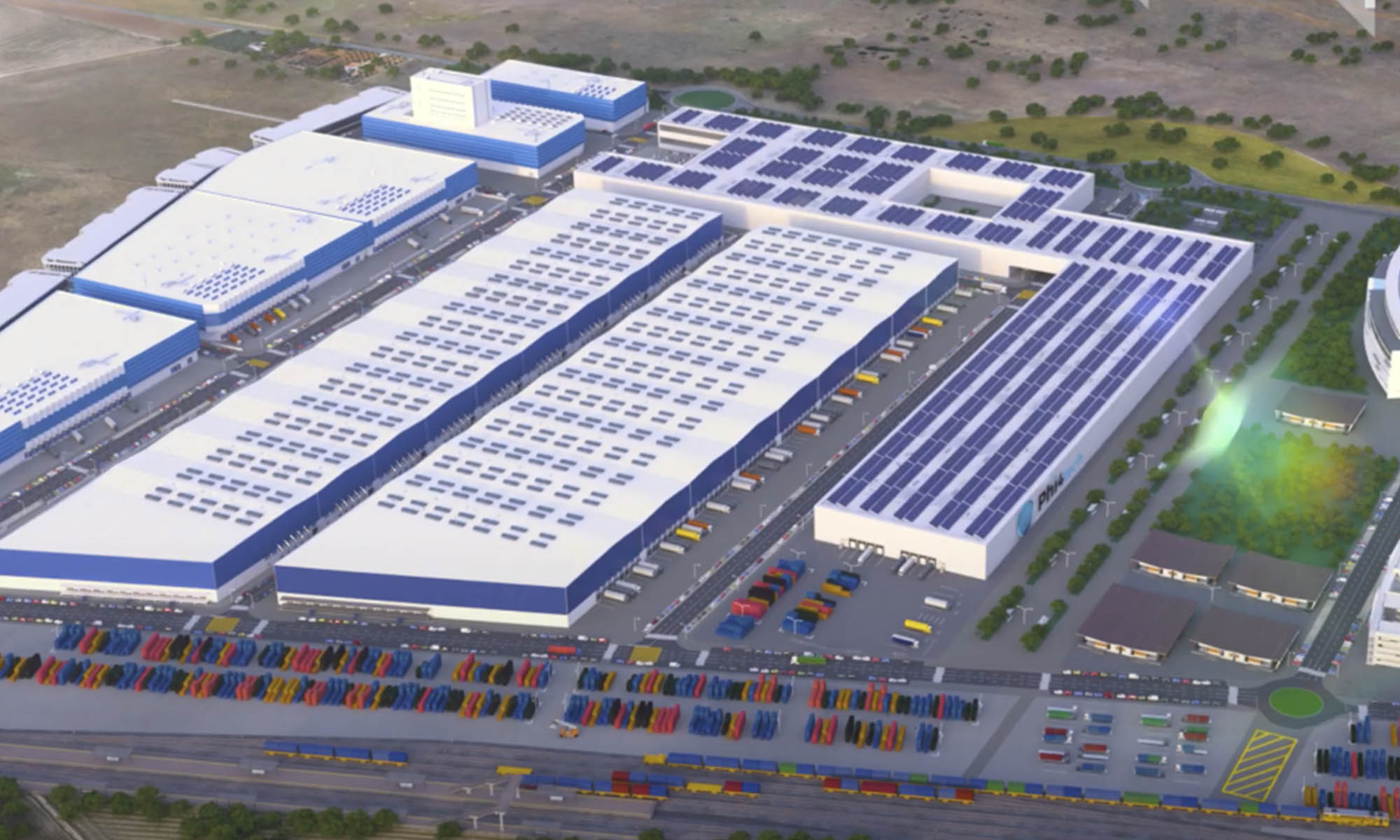 La futura planta de Envision en España, alcanzará una capacidad de producción de 30 GWh.